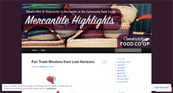 Desktop Screenshot of mercantilehighlights.wordpress.com