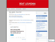 Tablet Screenshot of beatleukemiaita.wordpress.com