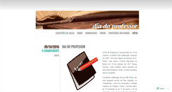 Desktop Screenshot of diadoprofessorportal.wordpress.com