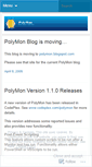 Mobile Screenshot of polymon.wordpress.com