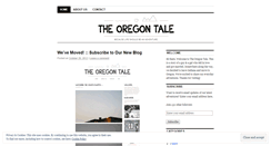 Desktop Screenshot of oregontale.wordpress.com