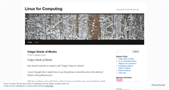 Desktop Screenshot of linux2011.wordpress.com