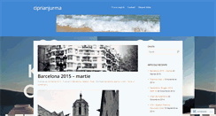 Desktop Screenshot of ciprianjurma.wordpress.com