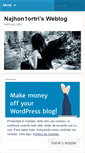 Mobile Screenshot of najhon1ortri.wordpress.com