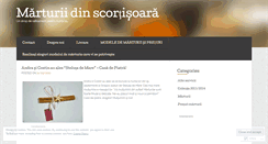 Desktop Screenshot of marturiiscortisoara.wordpress.com