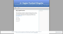 Desktop Screenshot of jreaglesfootball.wordpress.com