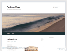 Tablet Screenshot of fashionviewes.wordpress.com