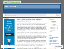 Tablet Screenshot of nahjregion2.wordpress.com