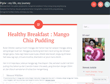 Tablet Screenshot of pipiw.wordpress.com