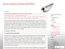Tablet Screenshot of adrianbotea.wordpress.com