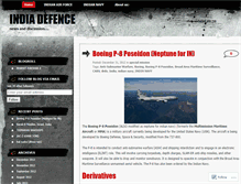 Tablet Screenshot of defenceprojectsindia.wordpress.com