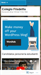 Mobile Screenshot of colegiofiladelfia.wordpress.com