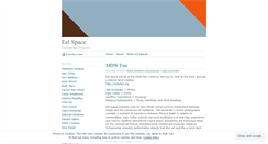 Desktop Screenshot of eelspace.wordpress.com