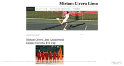 Desktop Screenshot of miriamciveralima.wordpress.com