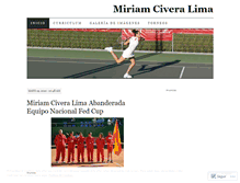 Tablet Screenshot of miriamciveralima.wordpress.com