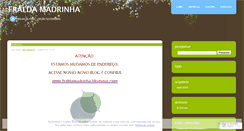 Desktop Screenshot of fraldamadrinha.wordpress.com