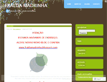 Tablet Screenshot of fraldamadrinha.wordpress.com