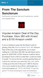 Mobile Screenshot of fromthesanctumsanctorum.wordpress.com