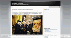 Desktop Screenshot of elblogdediecisiete.wordpress.com
