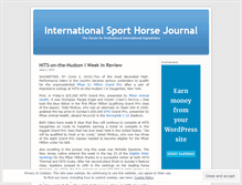 Tablet Screenshot of internationalsporthorsejournal.wordpress.com