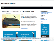 Tablet Screenshot of mantenimientopc3.wordpress.com