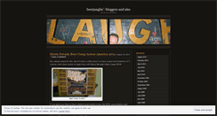 Desktop Screenshot of bloggersandales.wordpress.com