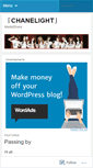 Mobile Screenshot of chanelight.wordpress.com