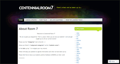 Desktop Screenshot of centennialroom7.wordpress.com