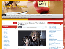 Tablet Screenshot of antifilmschoolsite.wordpress.com