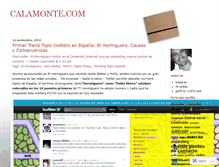 Tablet Screenshot of danielcalamonte.wordpress.com