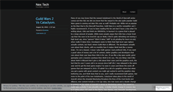 Desktop Screenshot of n3xt3ch.wordpress.com