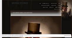 Desktop Screenshot of ironiciconix.wordpress.com