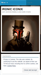 Mobile Screenshot of ironiciconix.wordpress.com