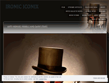 Tablet Screenshot of ironiciconix.wordpress.com
