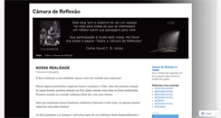 Desktop Screenshot of camaradereflexao.wordpress.com