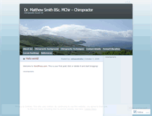 Tablet Screenshot of drmsmith.wordpress.com