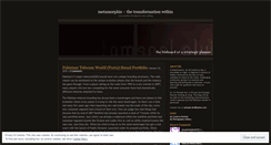 Desktop Screenshot of metamorphis.wordpress.com