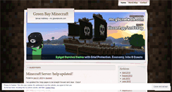 Desktop Screenshot of minecraftgb.wordpress.com