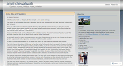 Desktop Screenshot of amahchewahwah.wordpress.com