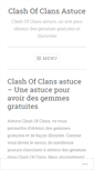 Mobile Screenshot of clashofclansastucefr.wordpress.com