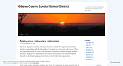 Desktop Screenshot of gcssd.wordpress.com