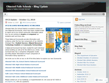 Tablet Screenshot of ofalls.wordpress.com
