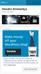 Mobile Screenshot of hendrokris.wordpress.com