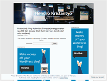 Tablet Screenshot of hendrokris.wordpress.com