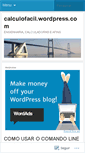 Mobile Screenshot of calculofacil.wordpress.com