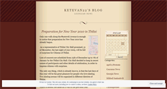 Desktop Screenshot of ketevan22.wordpress.com