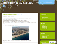 Tablet Screenshot of bestofbarcelona.wordpress.com