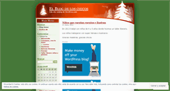 Desktop Screenshot of elblogdeloschicos.wordpress.com