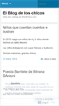 Mobile Screenshot of elblogdeloschicos.wordpress.com