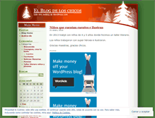 Tablet Screenshot of elblogdeloschicos.wordpress.com